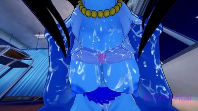 Monster med odödlig flicka